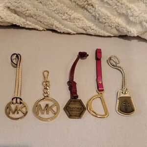 Lot of Bag Charms and Tags (5)